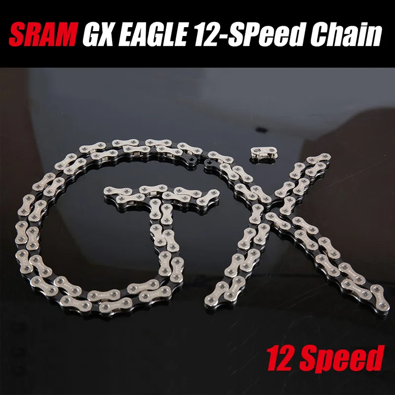 

SRAM GX EAGLE 1X12s 12 Speed MTB Bicycle Mountain Bike Chain Without Original Box 126L Links with Power Lock link