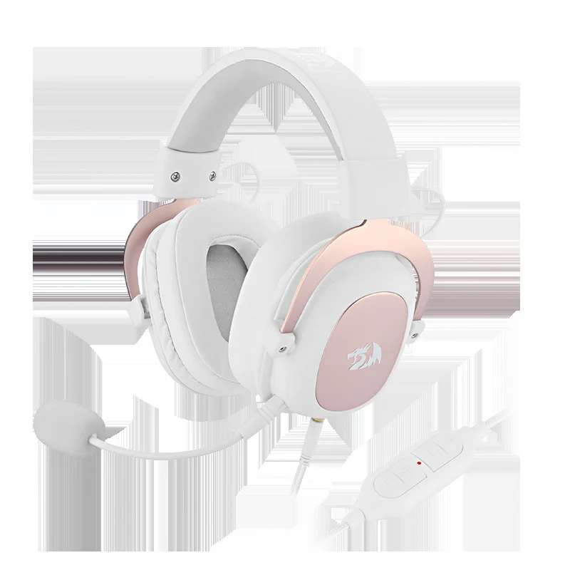 

Redragon H510 Zeus Wired Game Headphone - 7.1 Surround Stereo - Memory Foam Ear Pad Removable Microphone For PC/PS4