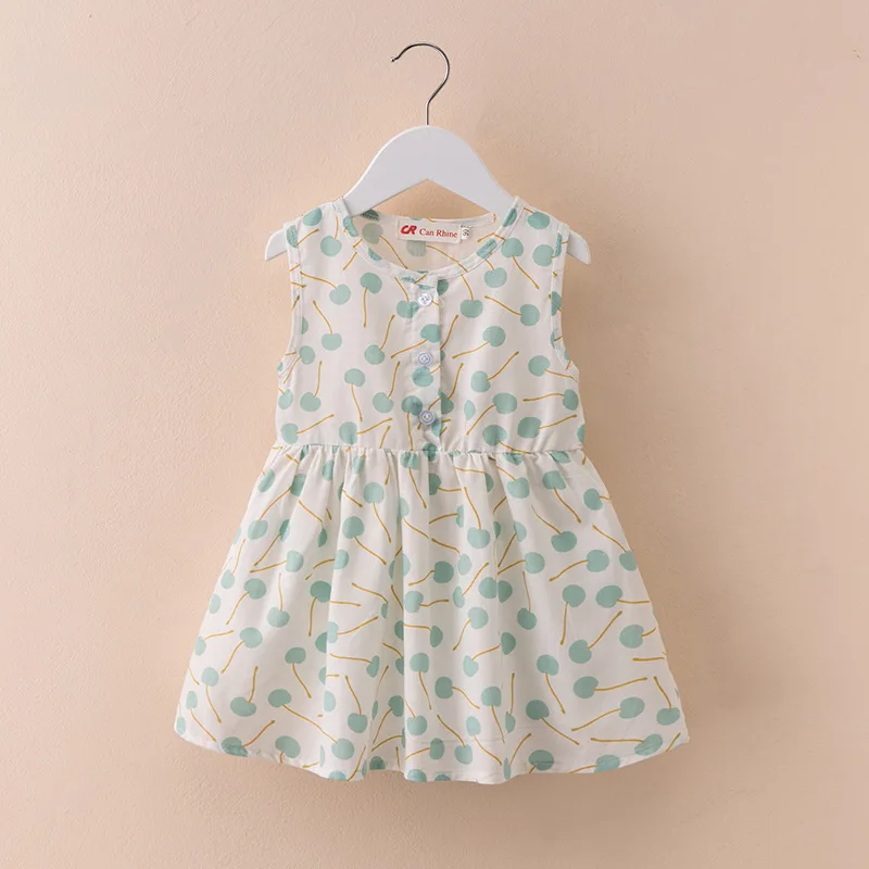 2019 летние платья для девочек одежда малышей с цветочным принтом вечерние костюмы