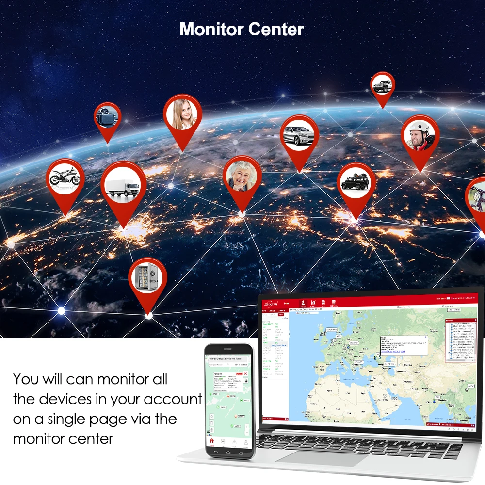 Фото Tracker GPS Tracking Platform MICODUS For GPS Model MV720/LK720/GL300/GL500/TK905/TK915/TK103/TK419 Software APP For GPS Tracker №3