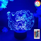 3D светодиодный ночсветильник, лампа Genshin Impact Hu Tao, акрилосветодиодный Светодиодная лампа, игра Genshin, ударная фигурка Hutao, настольная лампа, детские подарки