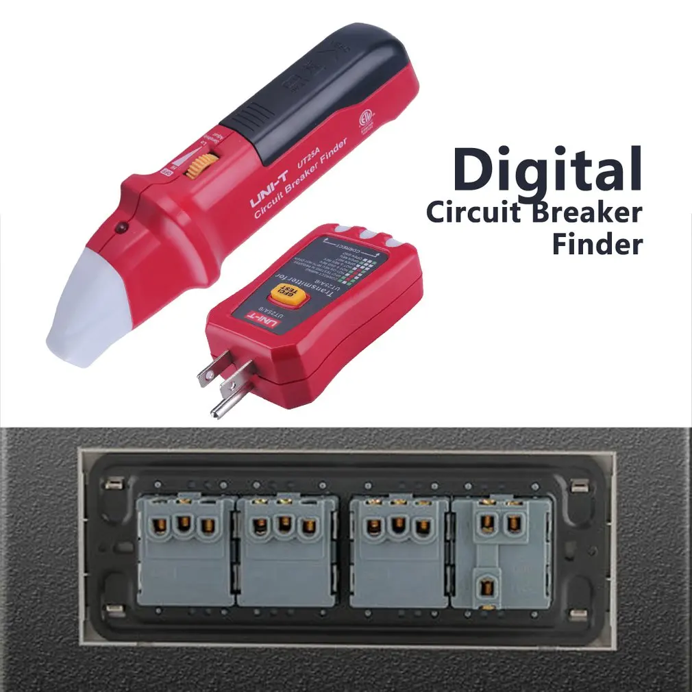 UNI T UT25A автоматический выключатель finder socket тестер электрик диагностический
