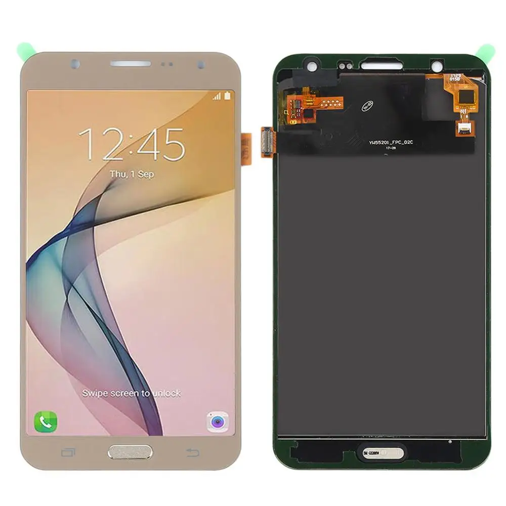 Для samsung Galaxy J7 J700F SM-J700M J700H J700DS ЖК-дисплей дигитайзер сенсорный сменный экран для samsung J7 lcd