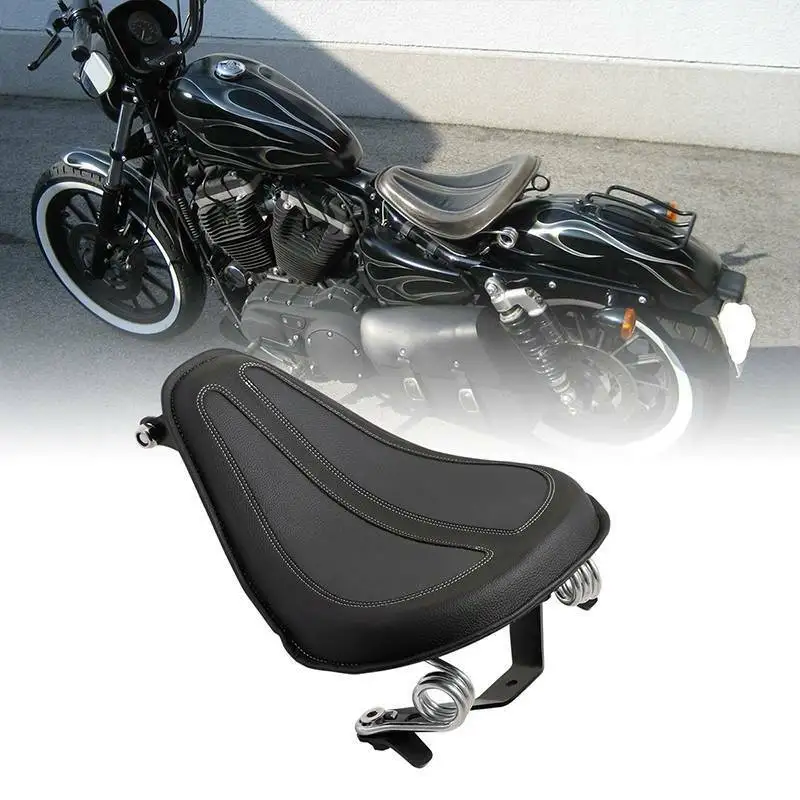 Мотоцикл мото Solo сиденья и кронштейны пружина для Harley Sportster 2004-2006 Железный 883 XL1200 XL883 2004-18