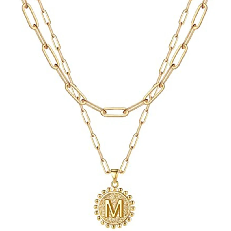 Женское ожерелье с подвеской в виде букв 26 |