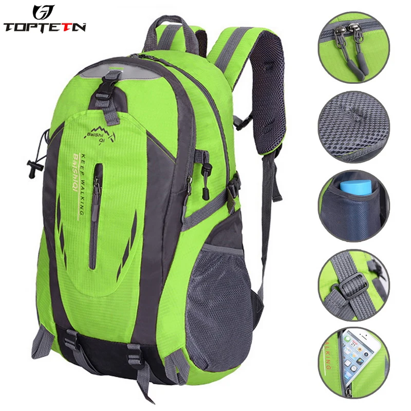 TOPTETN водонепроницаемый нейлоновый MTB Велоспорт спортивный рюкзак унисекс
