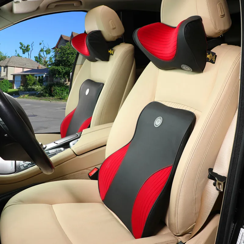 

Новая сетчатая 3d-подушка для спинки автомобильного подголовника, поддерживающая талию, подушка для сиденья, удобная приталенная дорожная п...