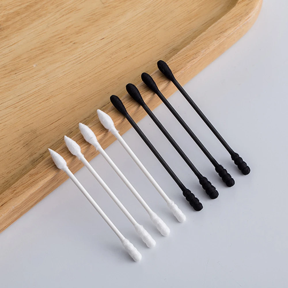 Коробка для чистки зубочисток бытовые хлопковые чистящие палочки с двойной