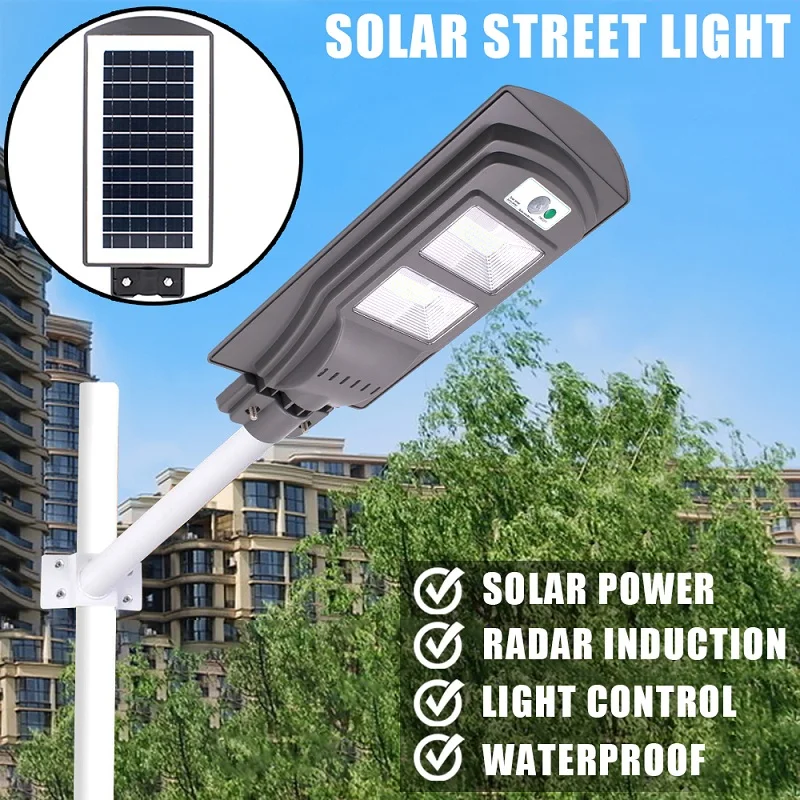 Светодиодный уличный фонарь на солнечной батарее светодиодная настенная лампа 40