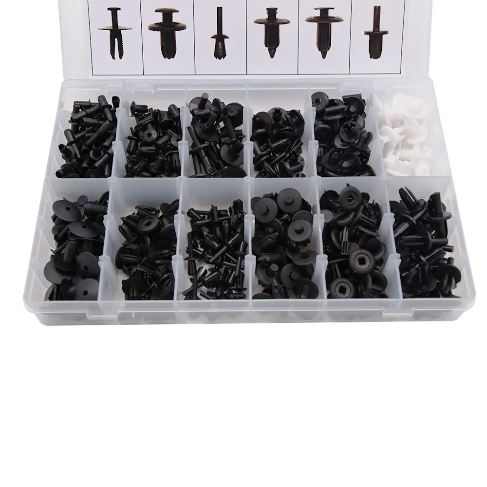 350 шт. автомобильный фиксатор для кузова заклепка отделка крепежных деталей