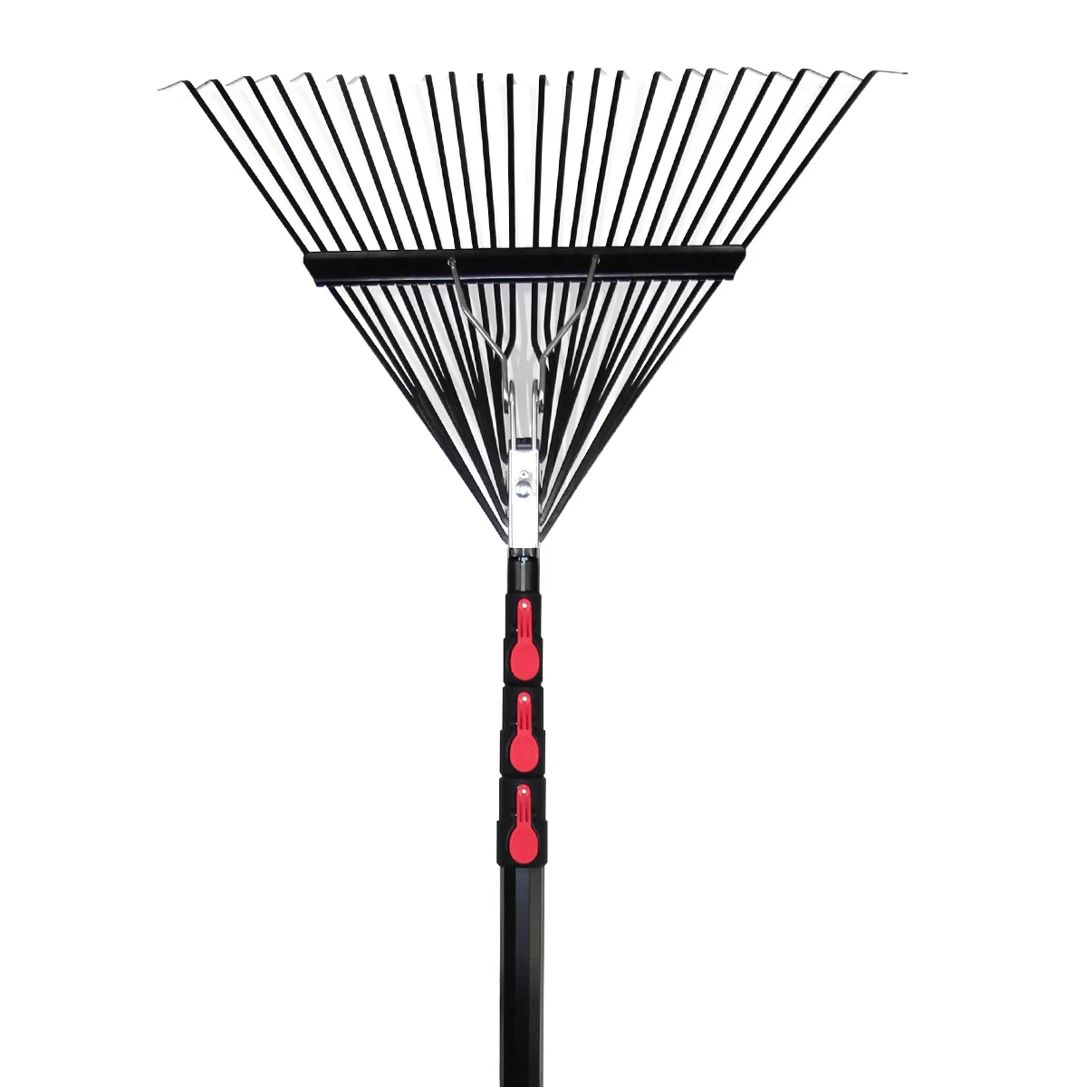 

Extentool telescopic pole garden tools for leaf cleaning with garden rake adjustable handle