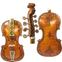 deluxe fancy norwegian fiddle 44 violin 44 string length 11 1516 10173