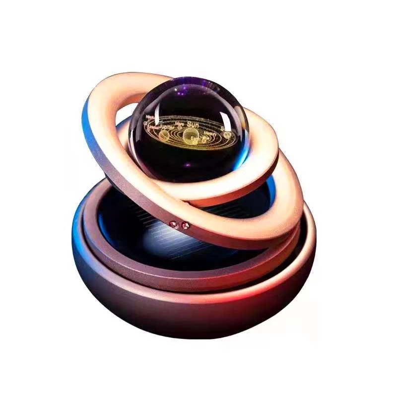 ДВОЙНОЕ ВРАЩАЮЩЕЕСЯ подвесное кольцо из алюминиевого сплава на солнечной