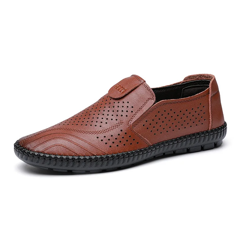 

2021 New Spring and Summer Breathable Men's Shoes Driving Shoes Casual Shoes