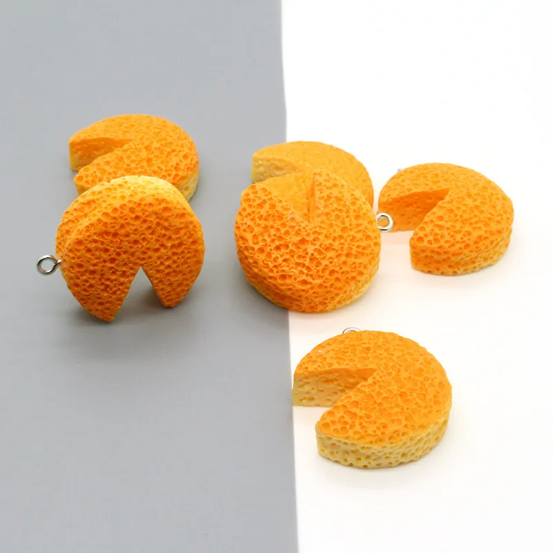 

20Pcs/lot Resin Flatback Cabochon Simulation Bread Hook Scrapbooking Craft for Necklace Keychain Pendant DIY Making Accessories