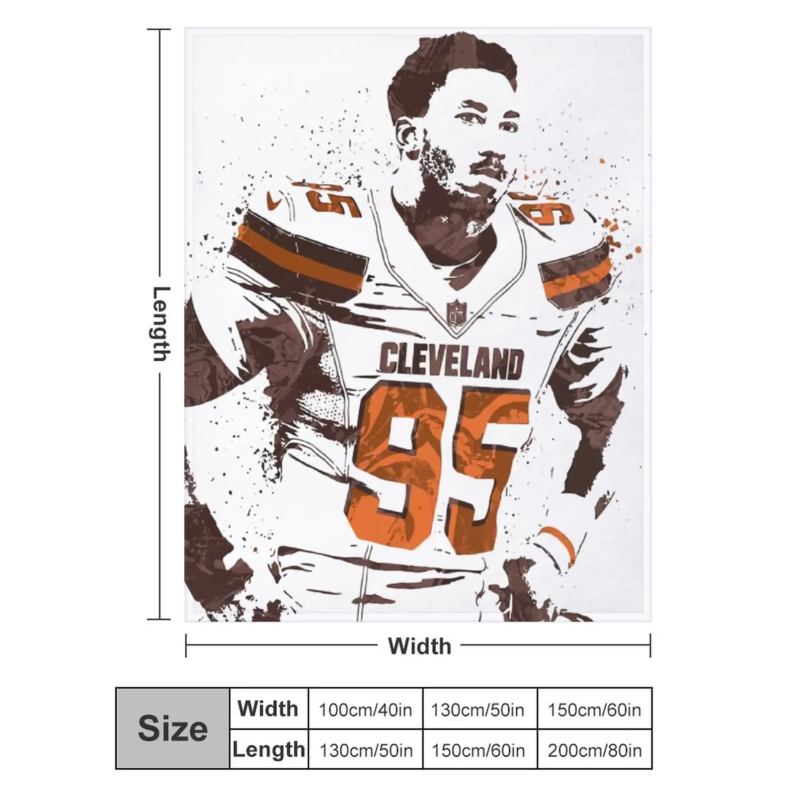 

Blanket 95 Myles Garrett Ultra Soft Micro Fleece Cozy Lightweight Microfiber Flannel All Season Living Room Bedroom Vertical