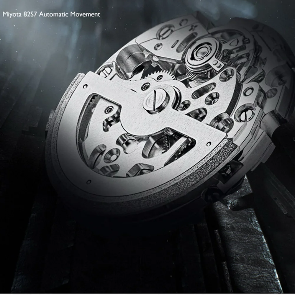 Часы наручные AOUKE Мужские автоматические брендовые Роскошные водонепроницаемые