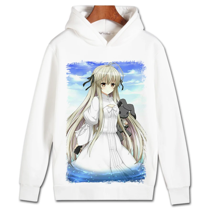 Худи для косплея Yosuga no Sora Kasugano Haruka толстовки зимние осенние флисовые свитшоты