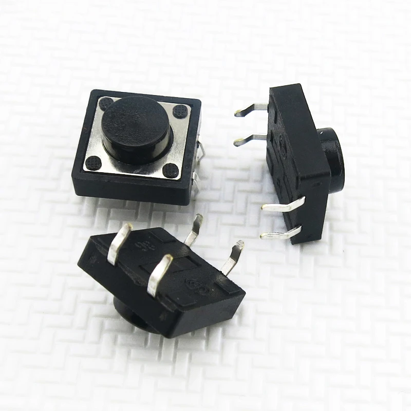 Tact switch (черный) Jog Electronic production Keyboard accessories 10|Детали и аксессуары| |