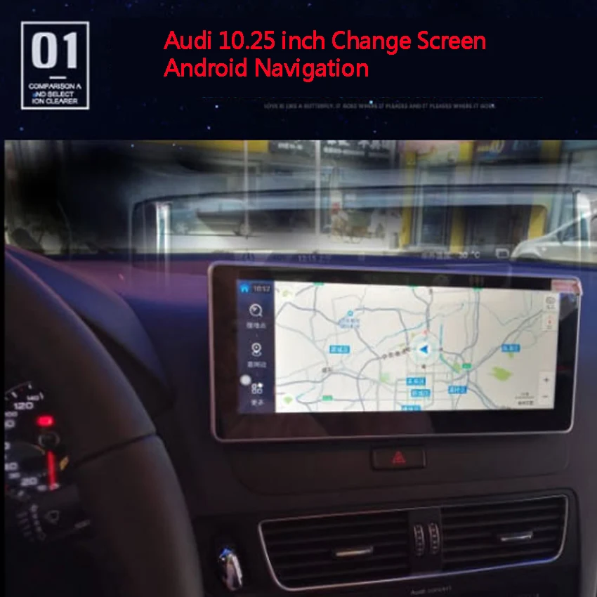 Автомобильный радиоприемник андроид мультимедийный проигрыватель для Audi Q7 2006-2009 10,25 дюймовый сенсорный экран gps Carplay/2G+ 32G