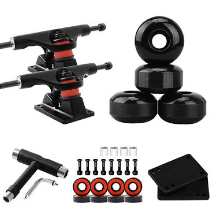 

UGIN Skateboard Trucks Wheel Combination 5Inch Bridge 52X30mm 100A Wheels Long Board Parts Skateboard Parts