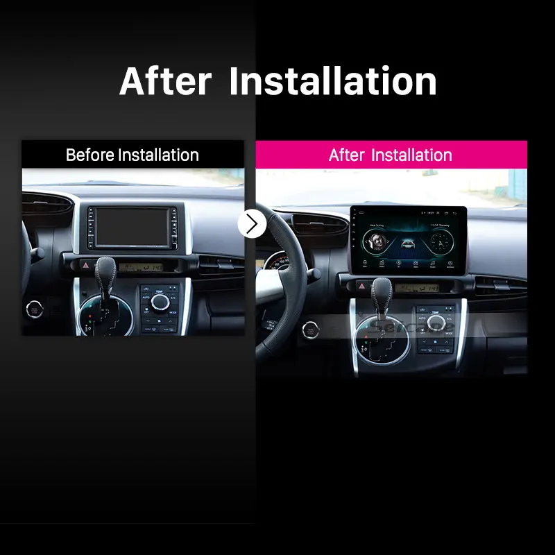Seicane 2 DIN gps авто стерео 10 1 &quotAndroid 8 для Toyota Wish 2009 2010 2011 2012 Радио мультимедийный плеер