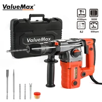 valuemax 900w rotary hammer drill vde plug heavy electric corded hammer electric drill tools