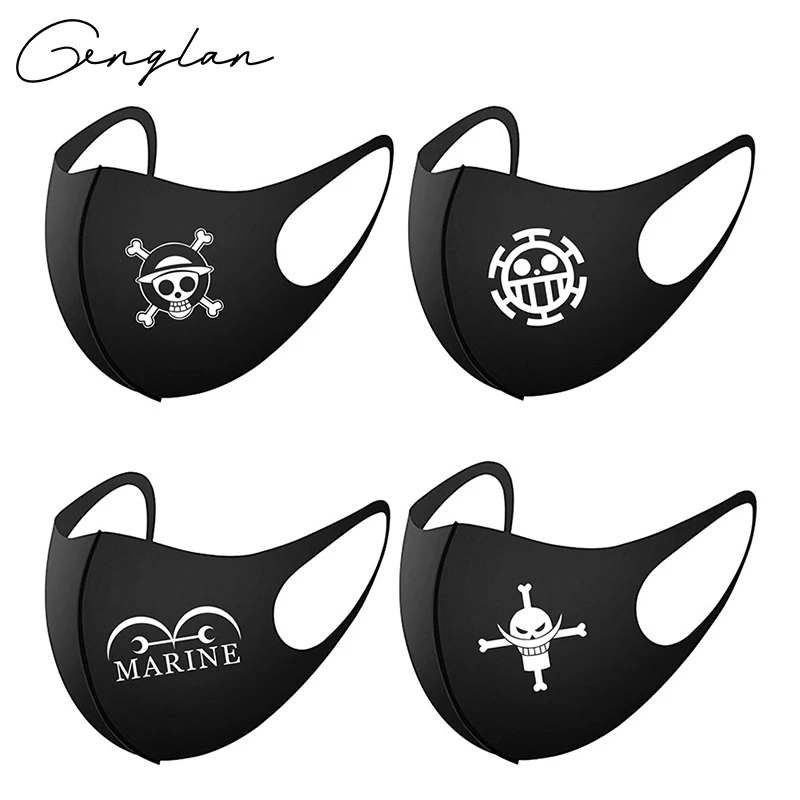 2020 шт. маска обезьянка D. Луффи пиратский хлопковая Многоразовые моющиеся череп