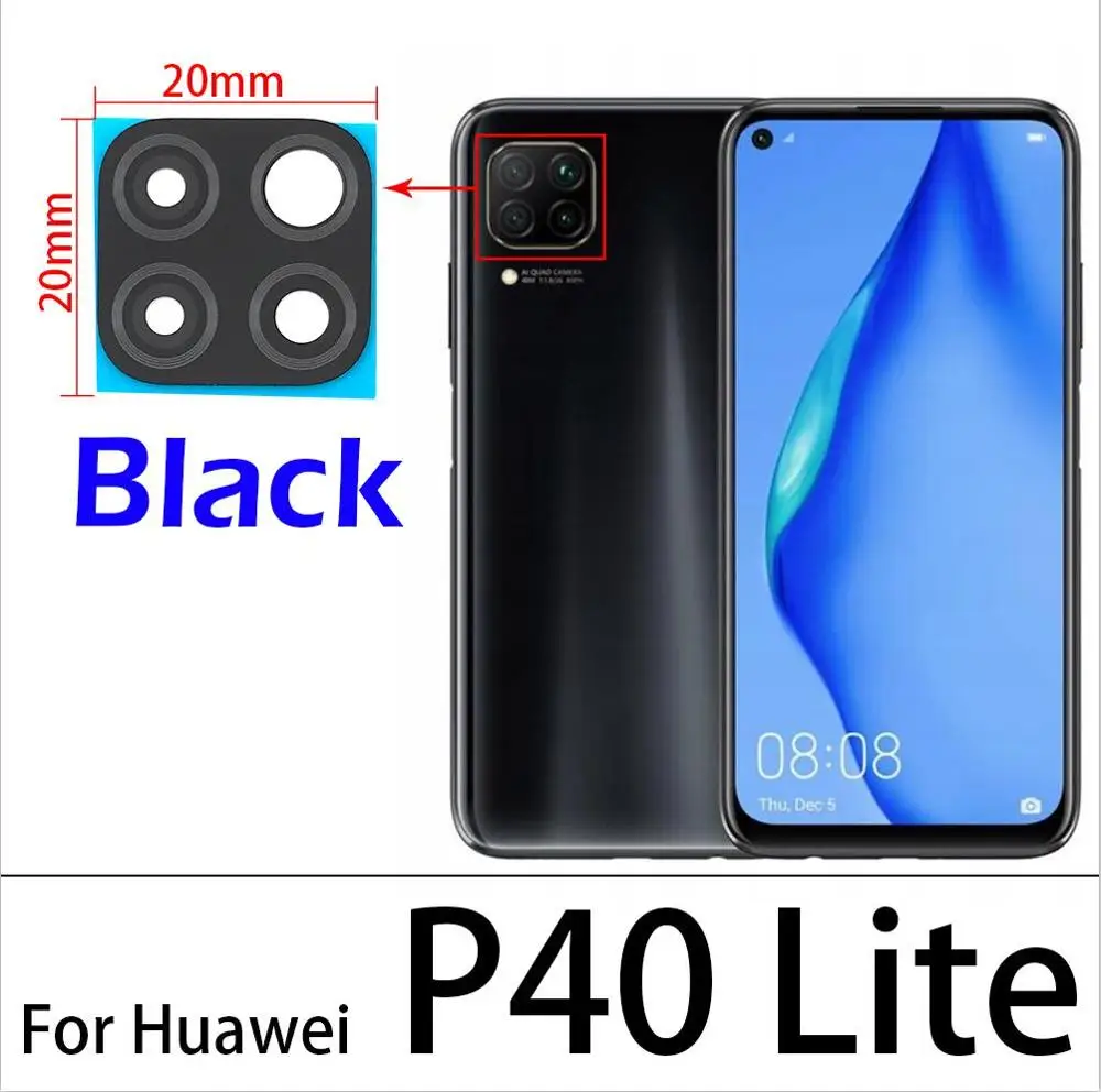 Сменное стекло для объектива камеры Huawei Honor 10 20 20S 30 30S X10 P30 Pro P40 Lite 1 шт. | Мобильные