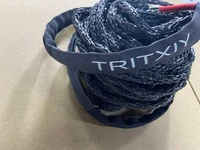 tritxiy tow ropes for automobiles 516inchx 50ft 10500lbs 12 strands winch line cable rope with sheath for utv atv winch