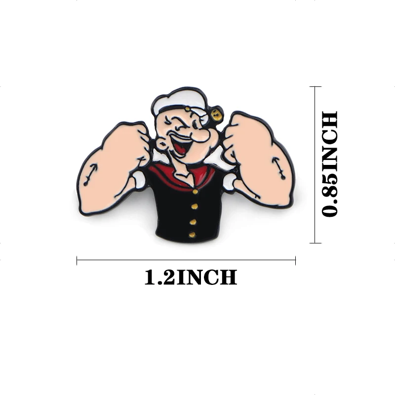 Мультфильм Человек цинкового сплава шпильки для детей рубашка сумка Одежда
