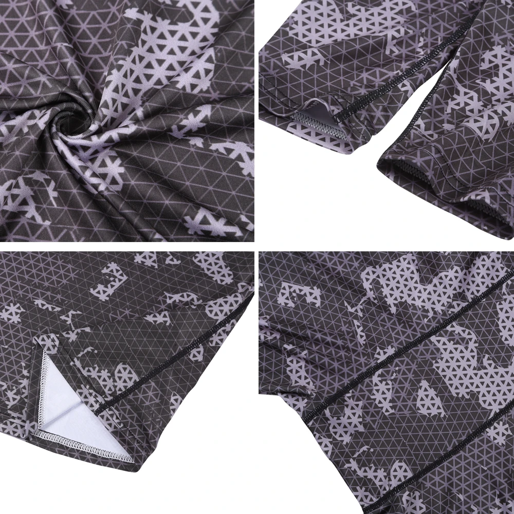 3PCS/Set Men Clothing Sportswear Gym Fitness Compression Suits Running Set Sport Outdoor Jogging Quick Dry Tight Clothing Set