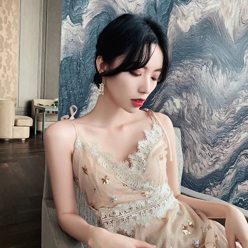 Корейские серьги Ink pavilion романтические летние Jiangnan женские элегантные шикарные с