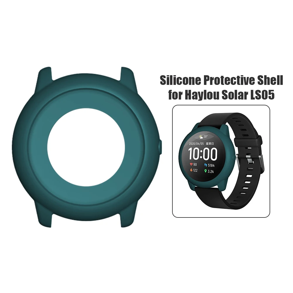 Силиконовый чехол для Xioami Haylou Solar LS05 Защитный корпус аксессуары часов | Наручные