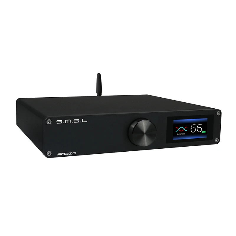 

Smsl AO200 Digital Amplifier Bluetooth 5.0 Aptx Balanced Input Xlr Speaker Output Subwoofer Pre Out For 2.1 System 300w Hifi Amp