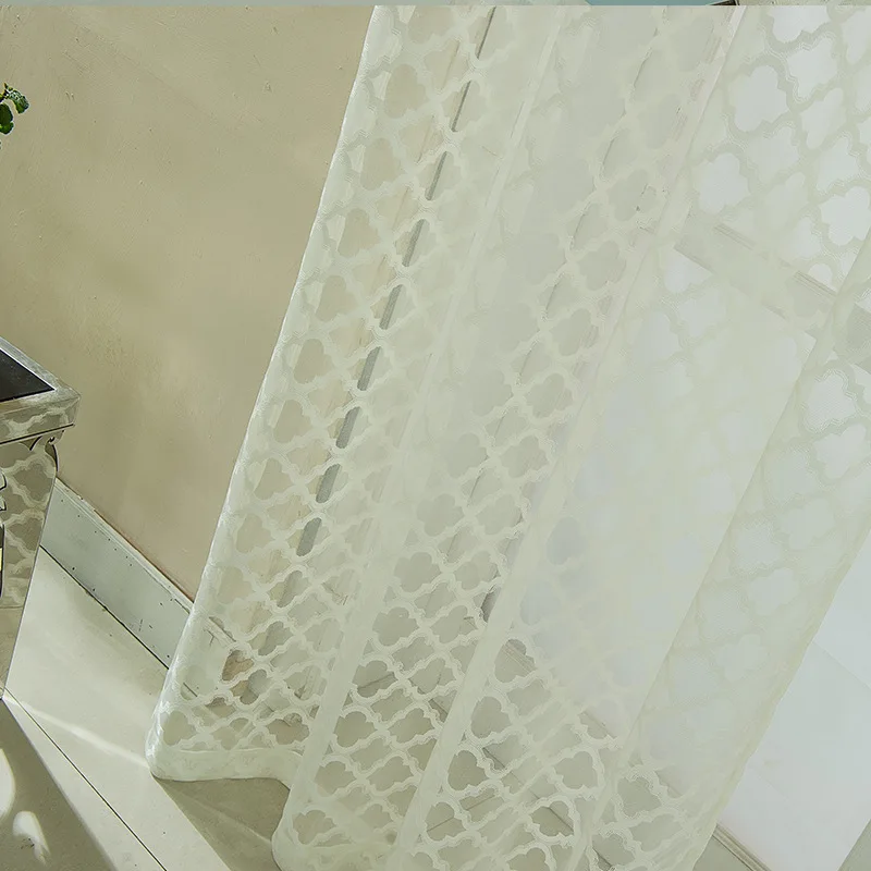 

Curtain Tulle Curtains Voile on Bay Window French Windows Curtains Drapes Curtain Screening Yarn Translucent Partition