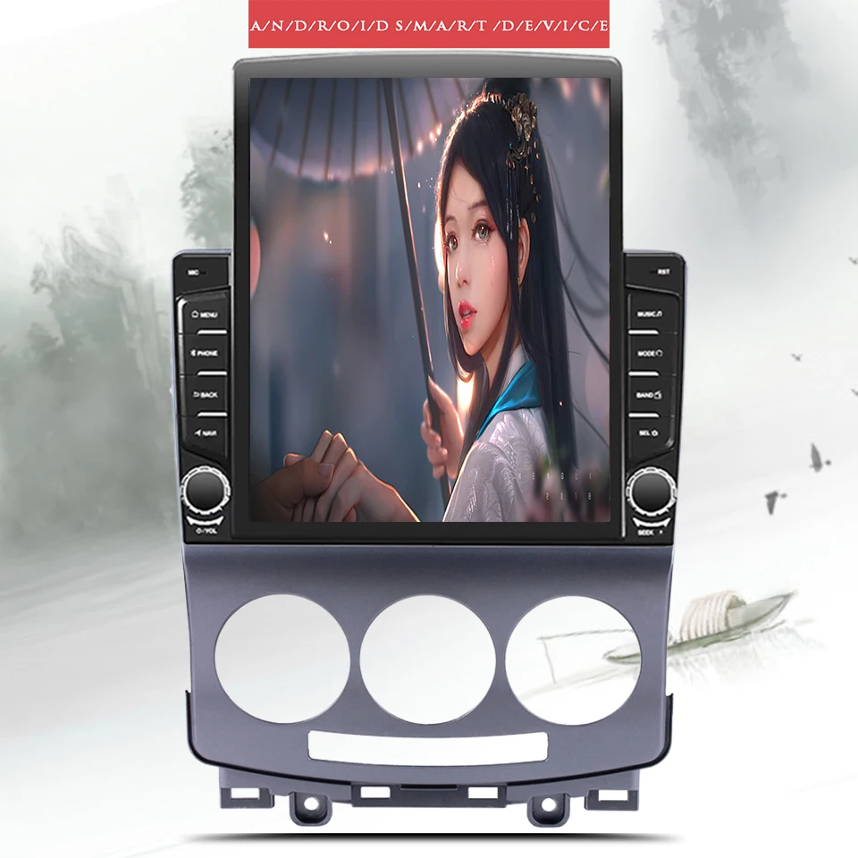 

Автомобильный мультимедийный Dvd-радиоплеер, 9,7 дюймов IPS 2din Android 10,0 для Mazda 5 2005 - 2010 Dvd Gps-навигация автомобильное радио стерео плеер