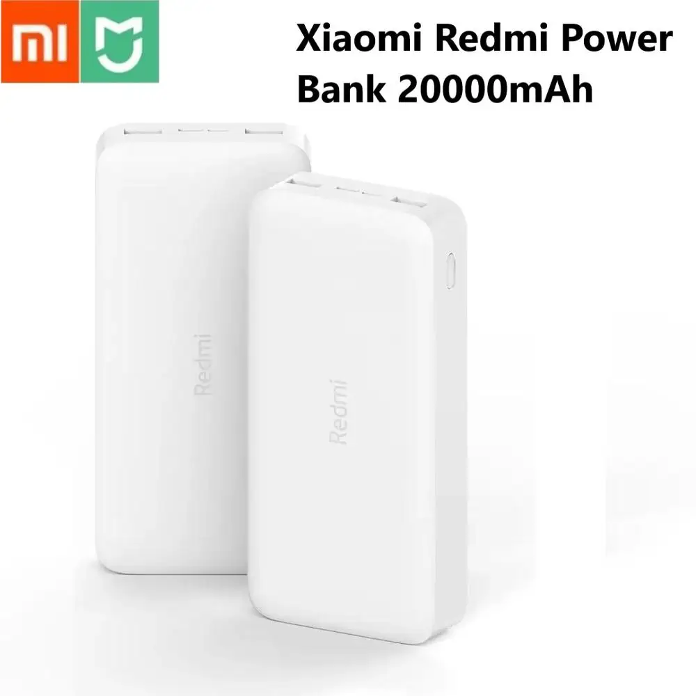 Внешний аккумулятор Xiaomi Redmi на 20000 мАч 18 Вт внешний QC3.0 версия для быстрой зарядки