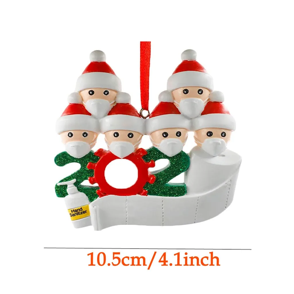 

New Personalized Survived Family of 2 Ornament 2020 Christmas Holiday Decorations-Unique Christmas Tree Ornament-Special Gift D