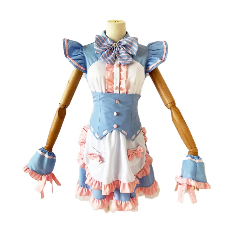 

Kawaii Fairy Clothes Maid Dress Lolita Summer Dresses For Women Halloween Costumes
