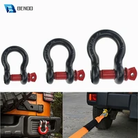 benoo d ring shackle 2 ton 3 25 ton 4 75 ton tow hook universally fit for off road jeep truck vehicle recovery best offroad tool