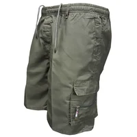 2022 Summer Cotton Cargo Shorts Men's  Loose Work Casual Outdoor Military Short Pants Multi Pocket Hot breeches