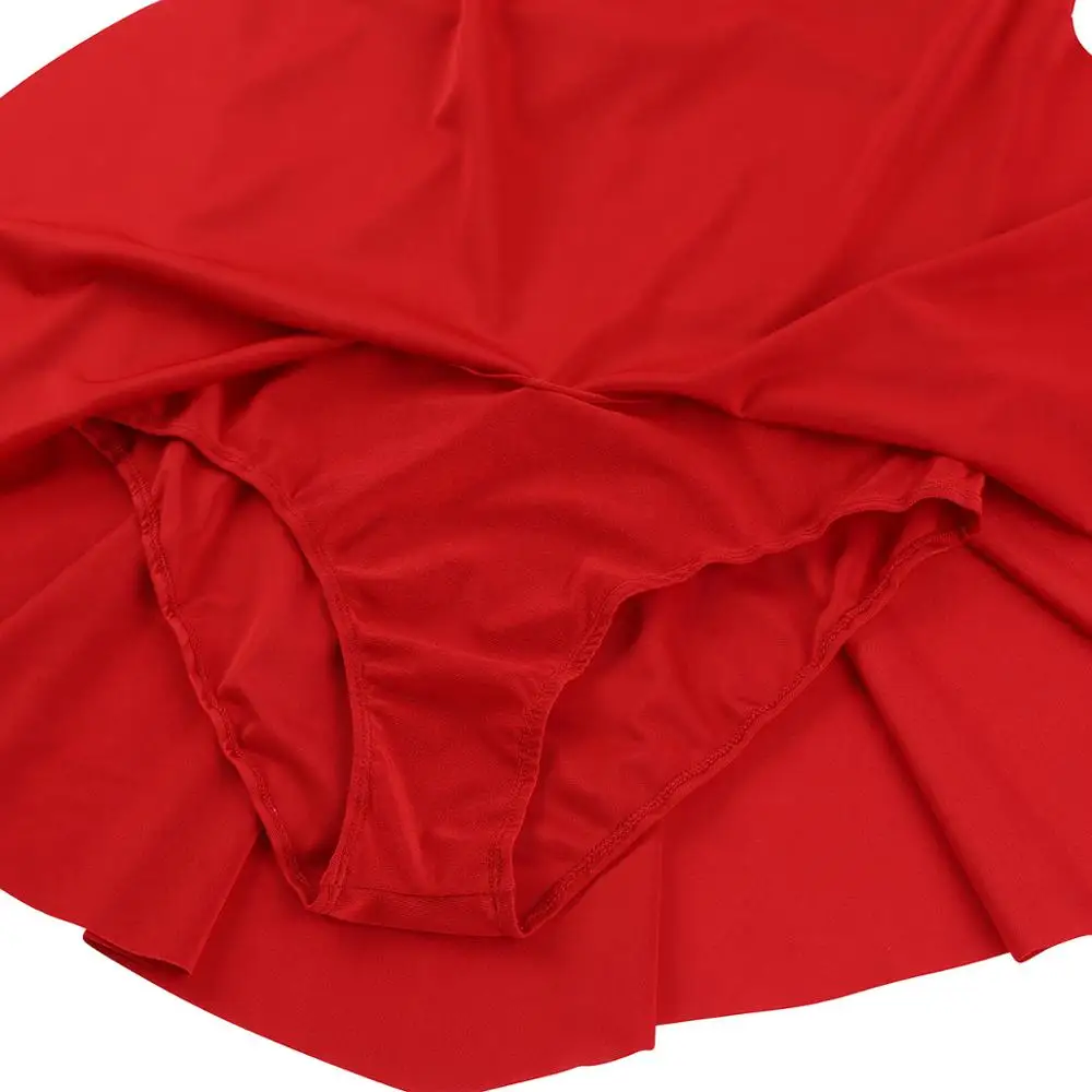 Женщинам балетное платье женский длинный рукав с высоким плотно облегающим шею