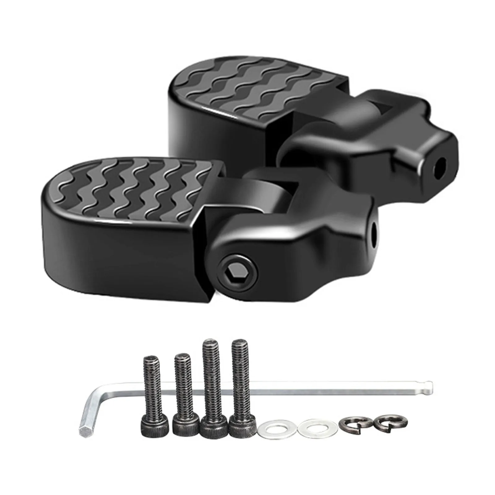 

Bicycle Rear Pedals Aluminum Alloy Non-slip Folding Mountain Bikes Pedals Lightweight MTB Bicycle Accessoires For Teenagers