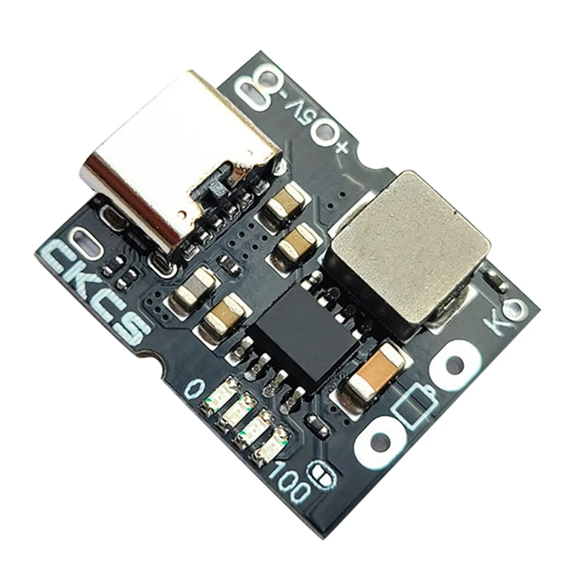 

CKCS Type-C USB 5V 2A 1S Single String Lithium Battery Charge Discharge Module Charging Protection Board Boost Converter POWER