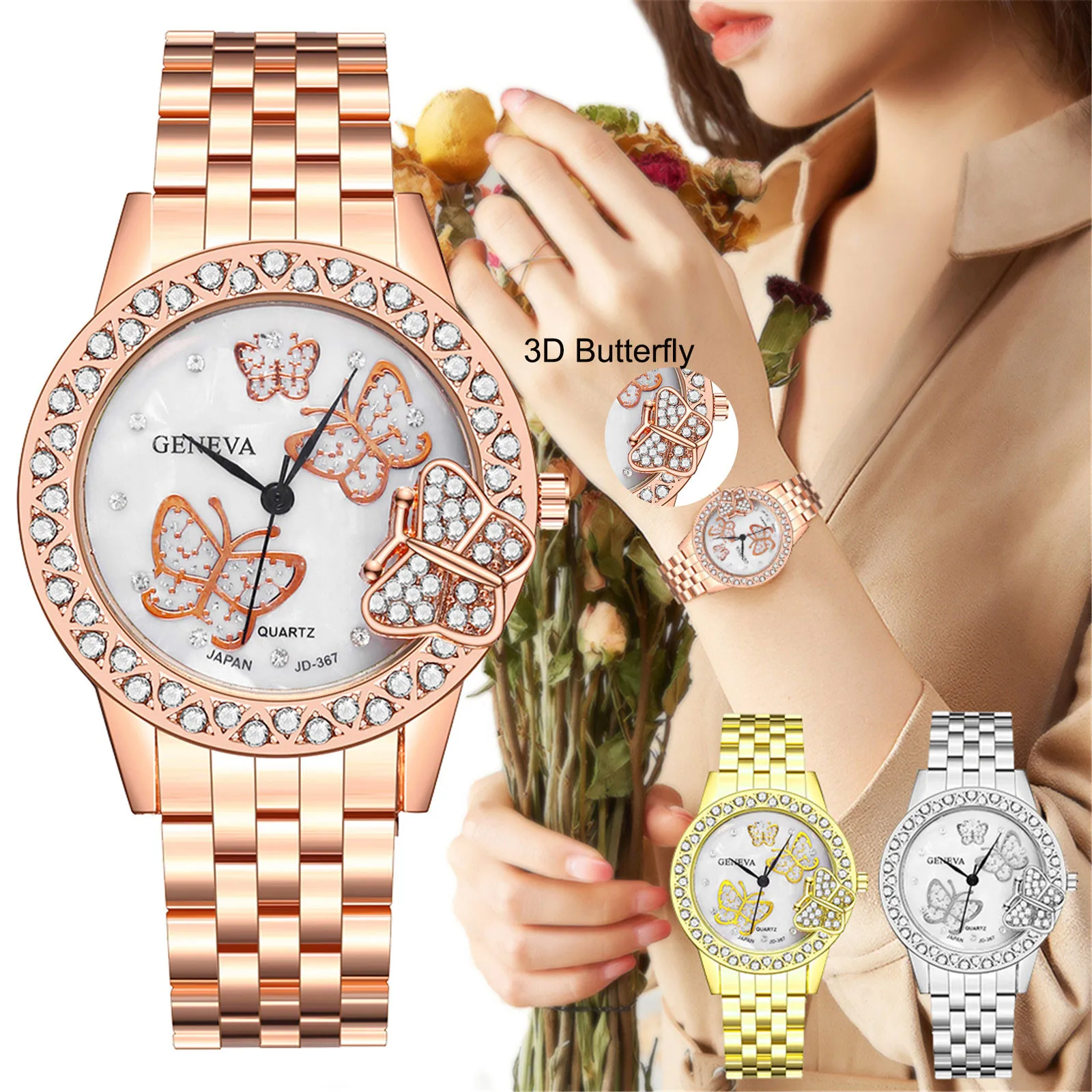 

Женские наручные часы из розового золота, брендовые роскошные магнитные часы со звездным небом, женские наручные часы с сетчатым браслетом,...