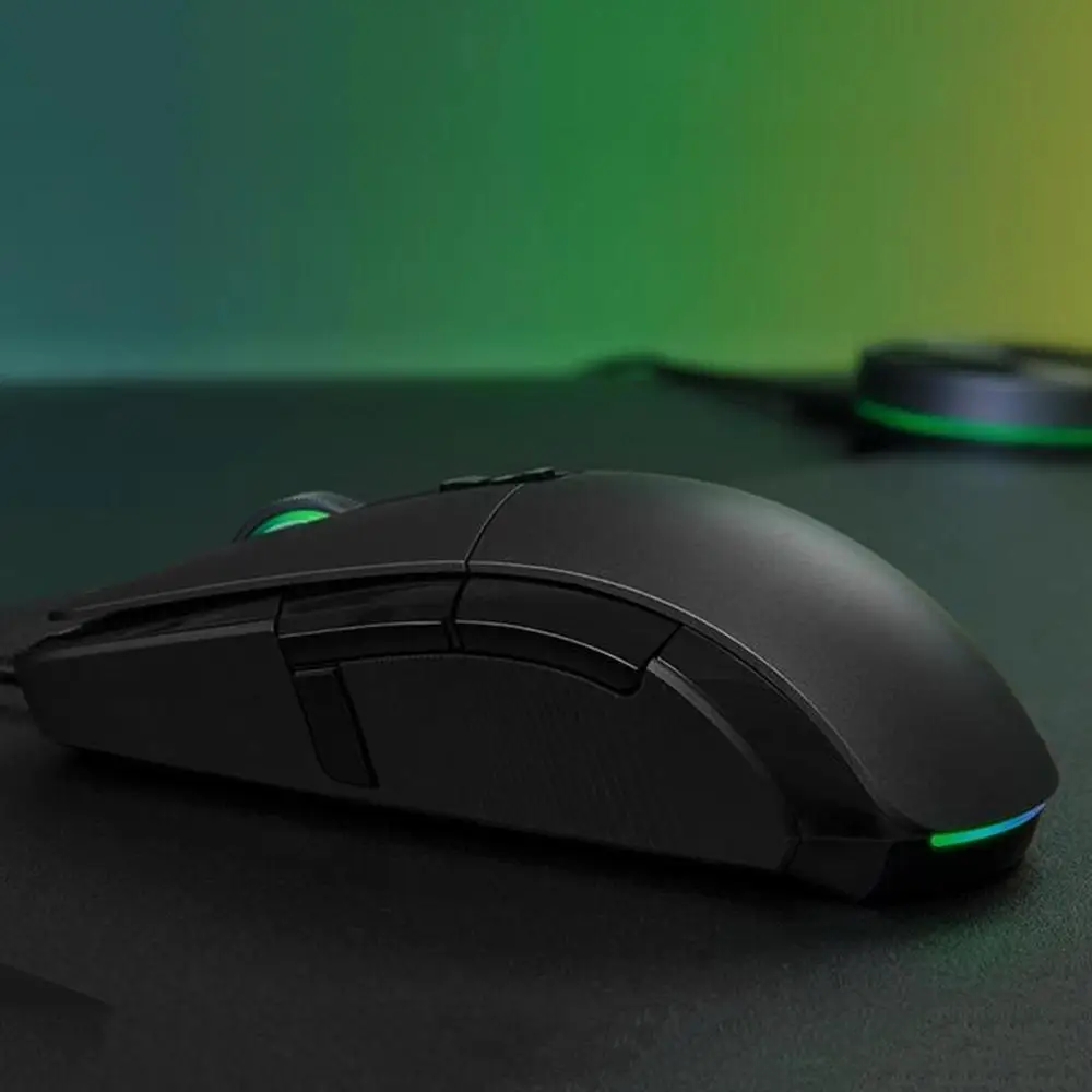 Xiaomi 2,4G usb-ресивер беспроводной мыши игровая мышь 7200 dpi RGB мышь с подсветкой геймер оптическая компьютерная ПК мышь