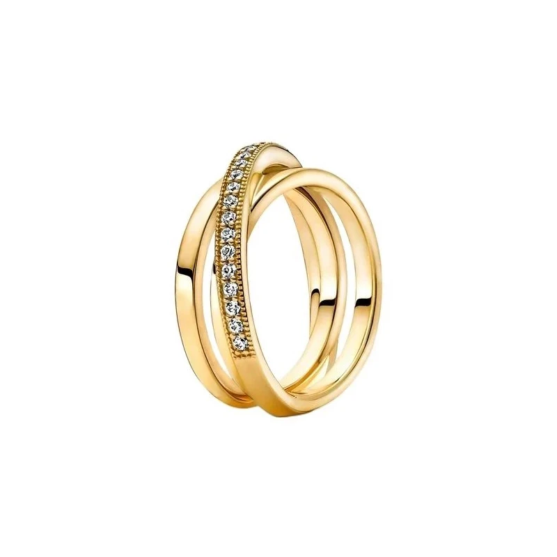 

2021 New Early Autumn Series 925 Sterling Silver Signature Ring Micro-mark Heart-shaped Rings For Women Anillos Girl Jewelry