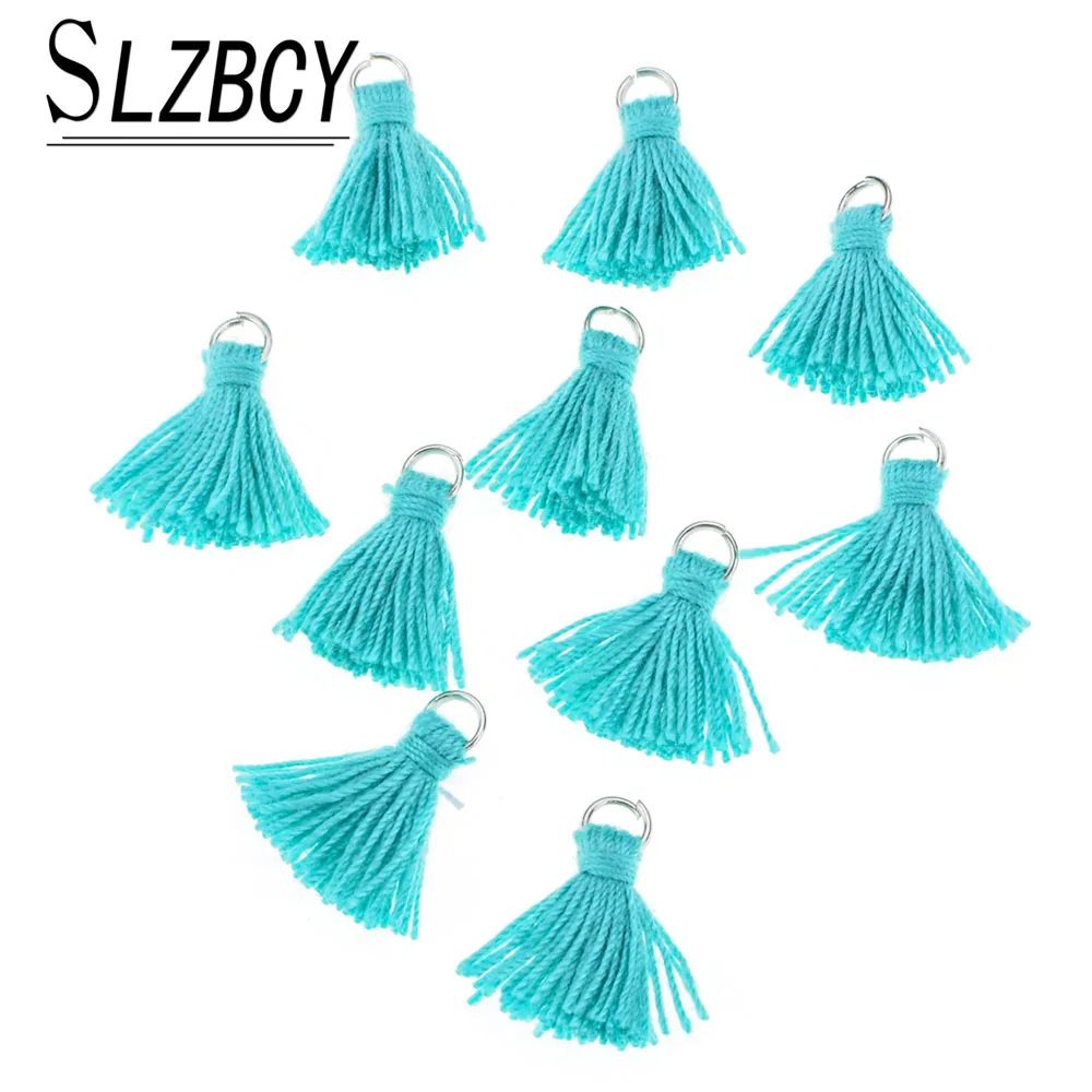 20 шт./лот Разноцветные Мини Подвески ручной работы с кисточками для изготовления