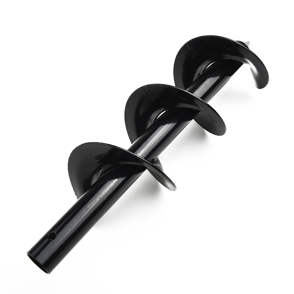 

60 * 10cm 1*Ground Drill Black Cold rolled steel For garden High strength